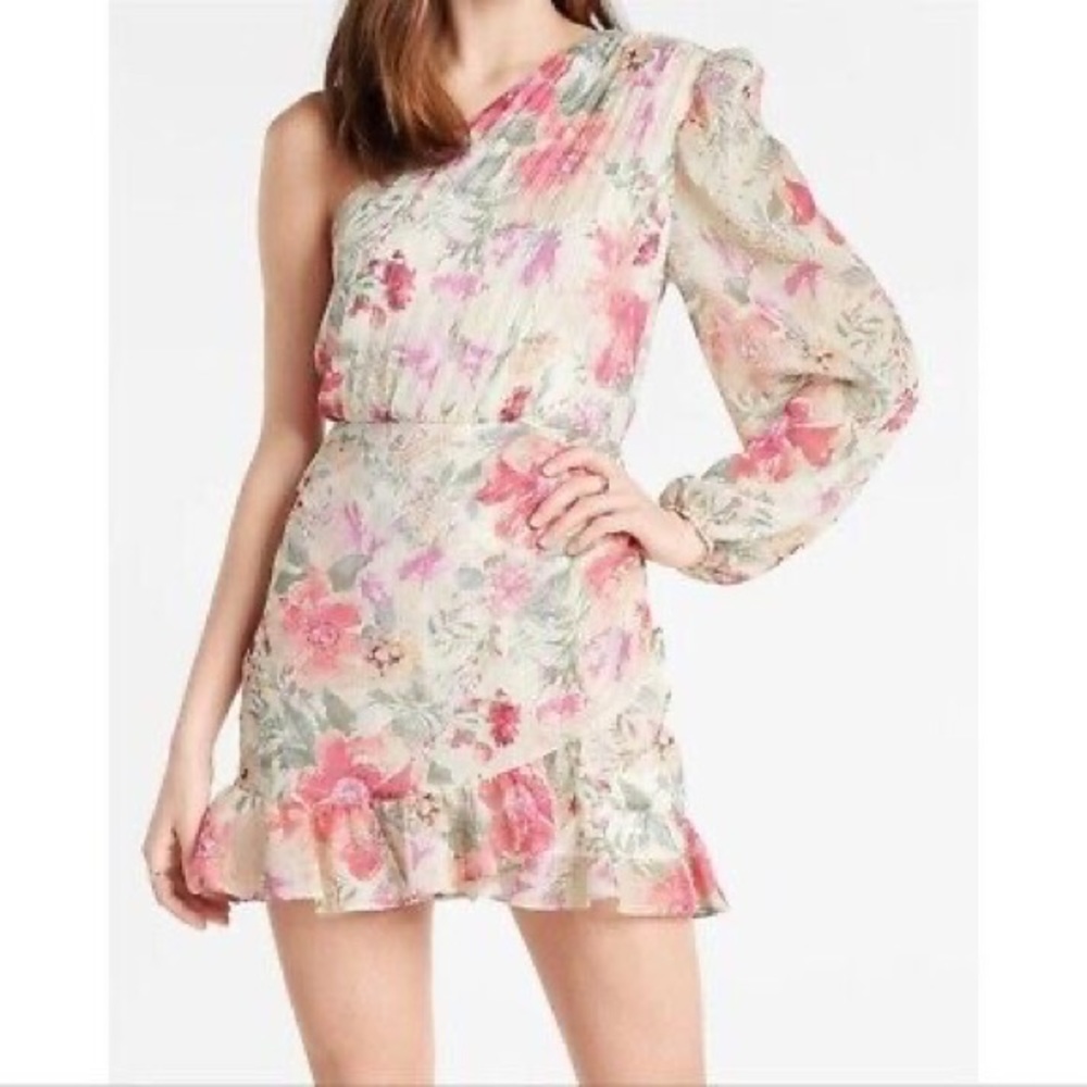 Express Floral Romper NWT